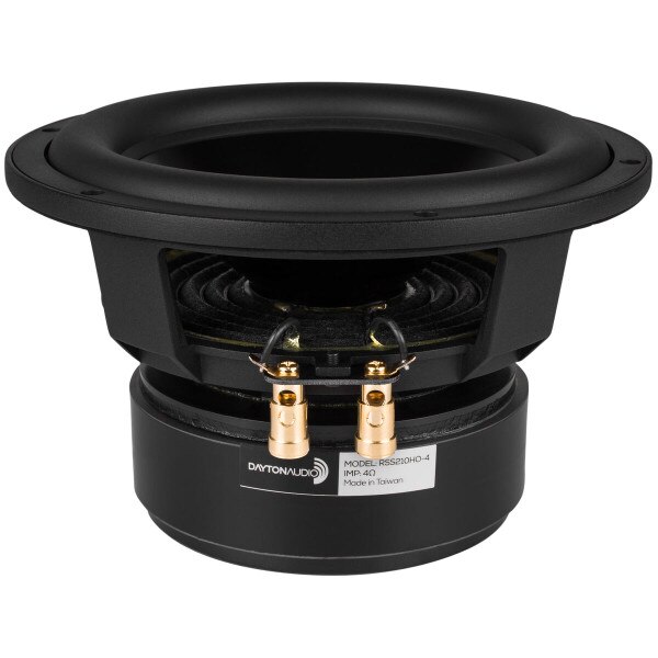 Dayton Audio 8" Reference Series HO Subwoofer and Bundle 300 Watts